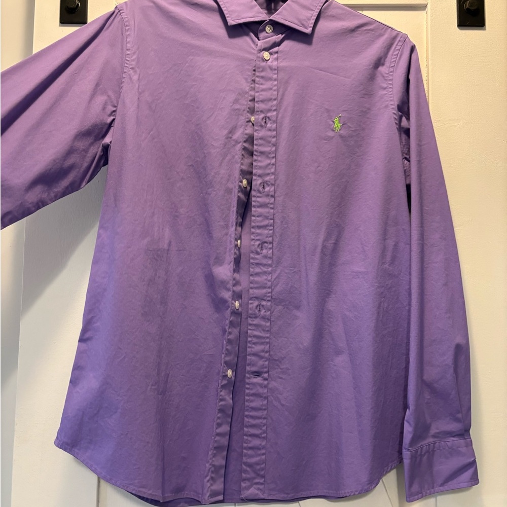 Polo by Ralph Lauren Purple Casual Button Down Shirt